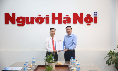 Nhà báo Trần Văn Chung giữ chức Phó Tổng Biên tập Tạp chí Người Hà Nội