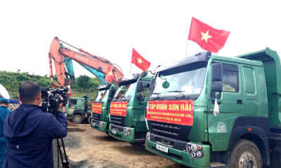 Sơn Hải thi công đoạn đèo Mang Yang thuộc cao tốc Quy Nhơn - Pleiku