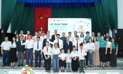 Tập đoàn Stavian trao tặng lớp học STEM và thiết bị y tế thuộc Dự án 