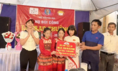 Hoa hậu Thân thiện Lương Thục Nghi: Về quê hương, gieo mầm hy vọng cho học sinh khó khăn