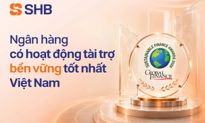 SHB năm thứ tư liên tiếp được Global Finance vinh danh tại ‘Sustainable Finance Awards’