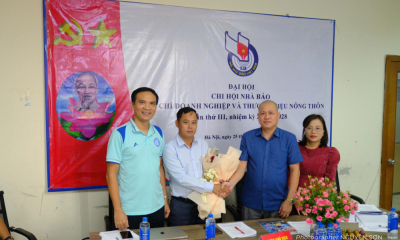 Đại hội Chi hội Nhà báo Tạp chí Doanh nghiệp và Thương hiệu nông thôn lần thứ III, nhiệm kỳ 2026–2028