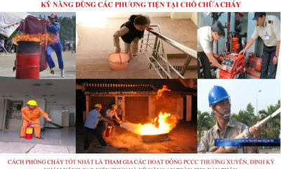 Công an Hà Nội tập huấn nghiệp vụ PCCC & CNCH cho cán bộ, nhân viên VinBus