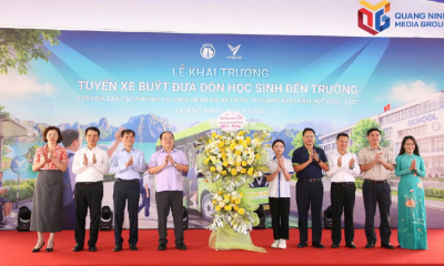 Quảng Ninh triển khai xe bus điện miễn phí đưa đón học sinh đến trường
