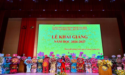 Trường Cao đẳng Việt - Hàn Quảng Ninh tổ chức Lễ khai giảng năm học 2026 - 2027