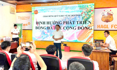 Chắp cánh đam mê cùng Học viện LPBank HAGL