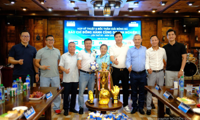 Họp kỹ thuật và bốc thăm Giải bóng đá “Báo chí đồng hành cùng Doanh nghiệp” lần thứ VII - năm 2026