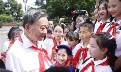 Thư của Tổng Bí thư, Chủ tịch nước Tô Lâm gửi các cháu thiếu niên, nhi đồng nhân dịp Tết Trung thu