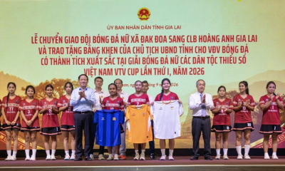 Đội bóng đá nữ Đak Đoa chính thức về với Hoàng Anh Gia Lai