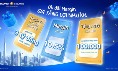 Chứng khoán Bảo Việt (BVSC) ưu đãi hấp dẫn cho vay Margin và mở tài khoản