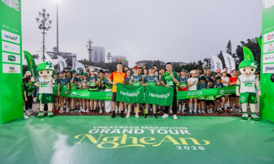 Herbalife Việt Nam tiếp tục phối hợp với VnExpress để khuyến khích lối sống lành mạnh với tư cách là Nhà tài trợ Kim cương cho giải VnExpress Marathon Grand Tour Nghệ An 2026