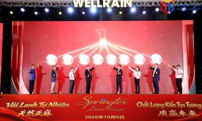 Quảng Ninh: Khánh thành nhà máy sản xuất vải mộc, vải nhuộm Wellrain tại KCN Hải Hà