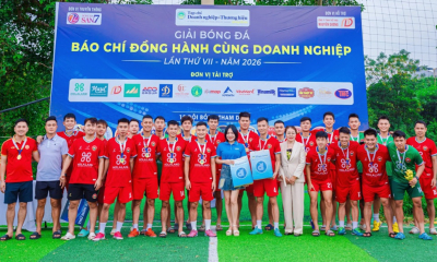 Nhìn lại hành trình của giải bóng đá “Báo chí đồng hành cùng doanh nghiệp” lần thứ VII 