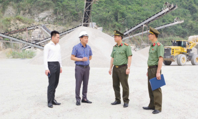 Ninh Bình: Xử lý vi phạm trong hoạt động khai thác, vận chuyển và tiêu thụ khoáng sản