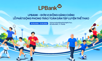 LPBank lan tỏa thông điệp “Khỏe thể chất – Trọn Lộc Phát” tại sự kiện thể thao cộng đồng