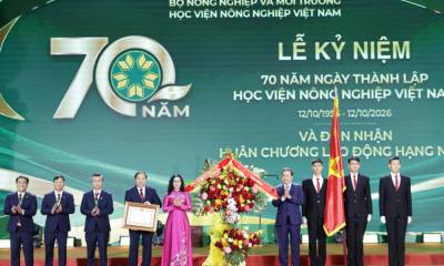 Chủ tịch Quốc hội dự  Lễ kỷ niệm 70 năm ngày thành lập Học viện Nông nghiệp Việt Nam 