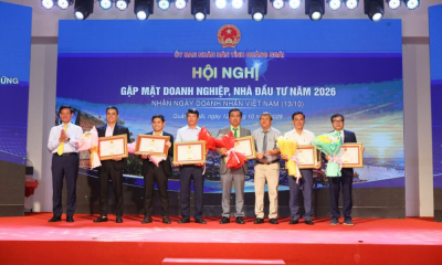 BSR cùng các đơn vị thành viên PETROVIETNAM được vinh danh tại Hội nghị doanh nghiệp Quảng Ngãi 2026