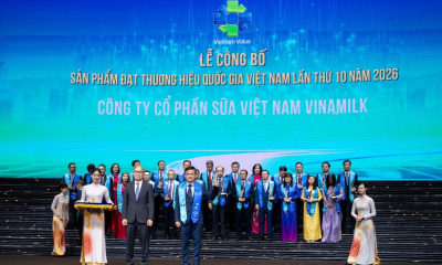 Vinamilk: 9 năm liên tiếp được vinh danh Thương hiệu Quốc gia