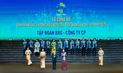 Bốn sản phẩm, dịch vụ thuộc Tập đoàn BRG được vinh danh Thương hiệu quốc gia Việt Nam 2026