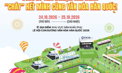 Lễ hội Con đường văn hóa Hàn Quốc 2026: Trải nghiệm văn hóa, hòa nhịp đại tiệc âm nhạc K-pop