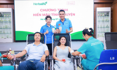 Herbalife Việt Nam tổ chức Ngày Hiến máu tình nguyện 2026 tại TP. Hồ Chí Minh và Hà Nội, tiếp nhận 183 đơn vị máu