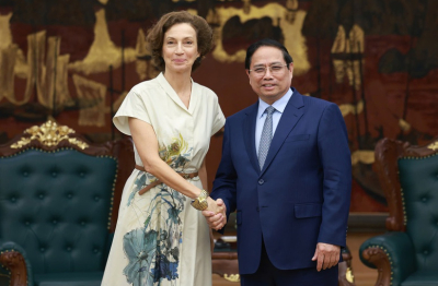Tổng Giám đốc UNESCO: Sẵn sàng cùng Việt Nam chia sẻ tầm nhìn chiến lược về văn hóa ra thế giới