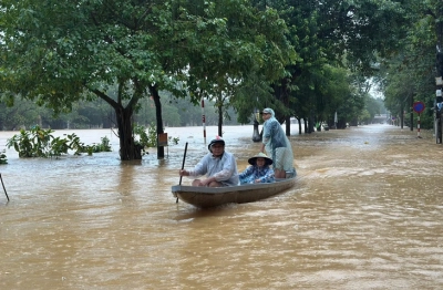 Lũ trên sông ở Huế, Đà Nẵng đang lên nhanh, 69 xã, phường có nguy cơ tái ngập lụt