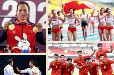 Thể thao Việt Nam đoàn kết, vượt khó, chinh phục những đỉnh cao mới, chào mừng Đại hội XIV của Đảng