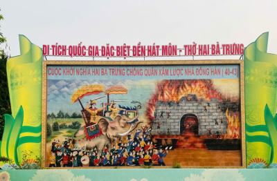 Đền Hát Môn – Dấu ấn lịch sử, nơi hào khí Hai Bà Trưng trường tồn mãi cùng thời gian và mỗi mùa lễ hội.