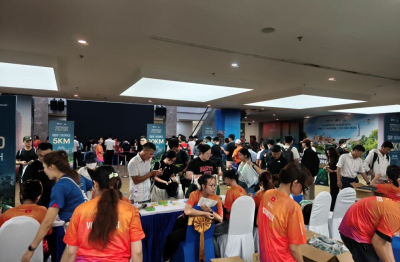 Hàng nghìn runner nhận BIB VnExpress Marathon Green Paradise Cần Giờ, háo hức trải nghiệm siêu đô thị ESG++