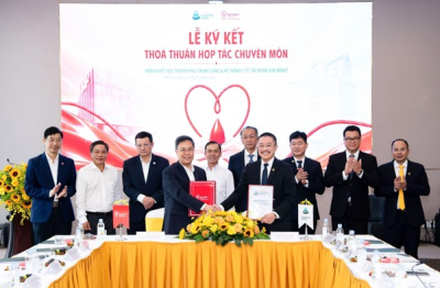 Bệnh viện Quốc tế Mặt Trời Phú Quốc và Viện Huyết học – Truyền máu Trung ương ký kết hợp tác chuyên môn, nâng cao năng lực huyết học – truyền máu 