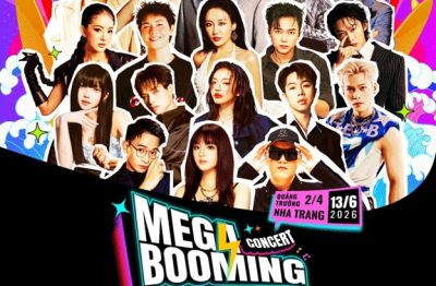 Đại nhạc hội Mega Booming – Charmora City tại Nha Trang: pháo hoa mãn nhãn và dàn sao hội tụ