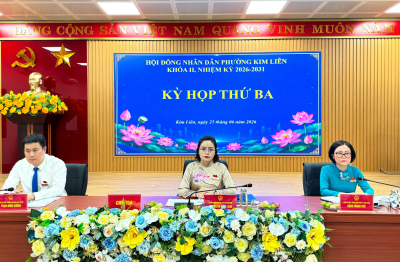 6 tháng đầu năm 2026, phường Kim Liên thu ngân sách đạt hơn 2.000 tỷ đồng