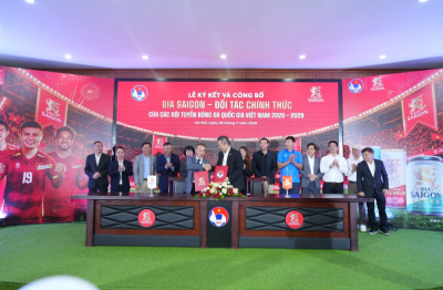SABECO và VFF gia hạn hợp tác chiến lược, tiếp sức cho bóng đá Việt Nam giai đoạn 2026-2029