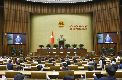 Kỳ họp không thường lệ thứ Nhất, Quốc hội khóa XVI khai mạc sáng nay