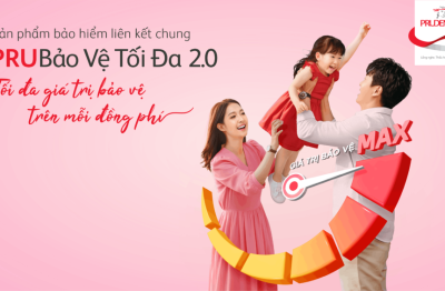 Sản phẩm bảo hiểm liên kết chung PRU bảo vệ tối đa 2.0 đáp ứng nhu cầu bảo toàn tài sản liên thế hệ ngày càng tăng của người Việt