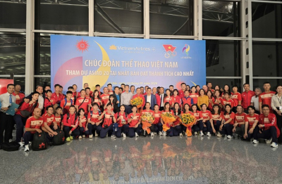 Đoàn Thể thao Việt Nam lên đường chinh phục đấu trường ASIAD 20