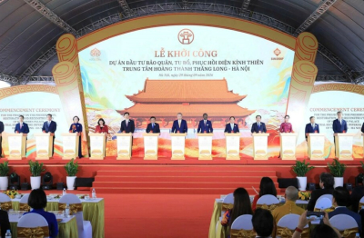 Hà Nội: Khởi công Dự án đầu tư bảo quản, tu bổ, phục hồi Điện Kính Thiên