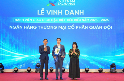MB được vinh danh là thành viên giao dịch đặc biệt tiêu biểu trên thị trường trái phiếu