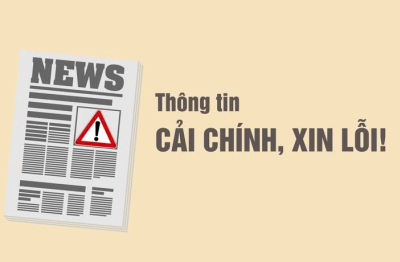 Thông tin cải chính