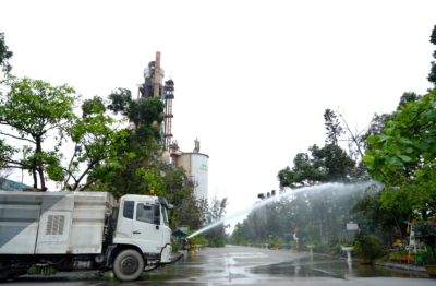 Công ty CP Xi măng và Xây dựng Quảng Ninh góp phần bảo vệ môi trường