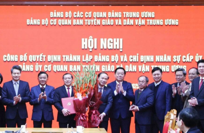 Đổi mới tư duy nhận thức, hành động, nâng cao chất lượng tham mưu chiến lược trên lĩnh vực tuyên giáo và dân vận