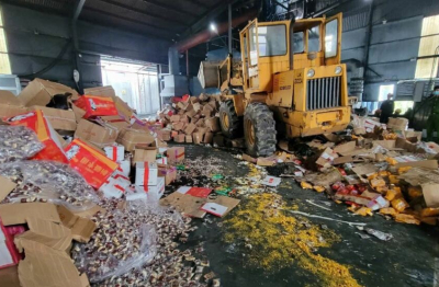 Phú Yên tiêu hủy lô hàng hơn 2,5 tỷ đồng giả nhãn hiệu, không rõ nguồn gốc