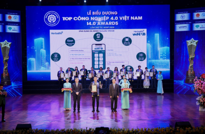 Herbalife Việt Nam đạt giải thưởng “Top Công Nghiệp 4.0” lần thứ 3 liên tiếp