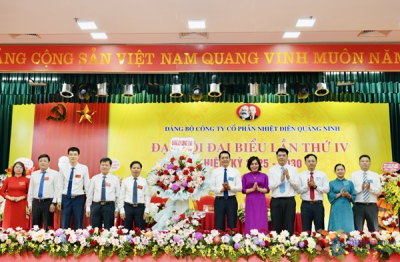 Đại hội đại biểu Đảng bộ Công ty CP Nhiệt điện Quảng Ninh lần thứ IV