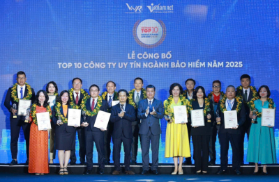 OPES được vinh danh trong Top 10 công ty bảo hiểm phi nhân thọ uy tín nhất Việt Nam 2025