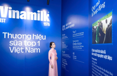 Vinamilk tái hiện hành trình đến với thương hiệu sữa tiềm năng nhất thế giới tại Triển lãm thành tựu đất nước