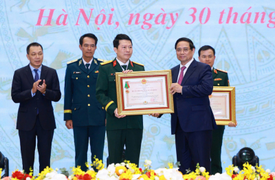 MB vinh dự đón nhận Huân chương Bảo vệ Tổ quốc hạng Nhất tại Hội nghị “80 năm Doanh nghiệp đồng hành cùng đất nước”
