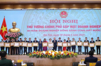 Tập đoàn BRG vinh dự nhận Bằng khen của Thủ tướng Chính phủ