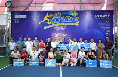 Những khoảnh khắc đáng nhớ tại Giải Pickleball “Báo chí đồng hành cùng Doanh nghiệp” lần thứ I – 2025